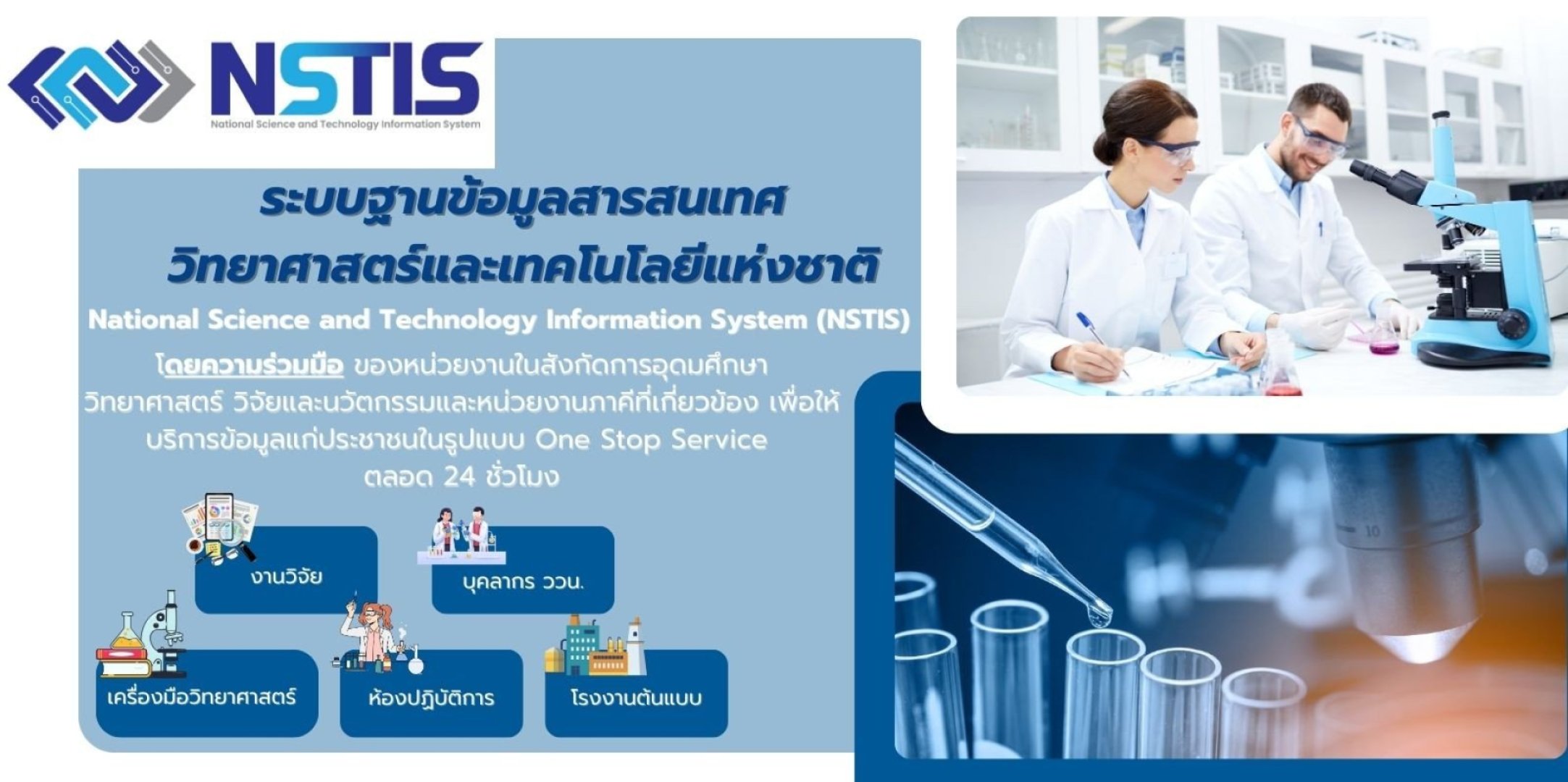 ฐานข้อมูล NSTIS